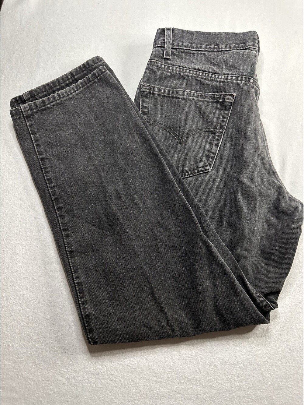 Vintage Levis 550 Jeans Mens  34X34 Black Denim Relaxed Fit